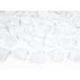 Tuba konfetti PartyDeco z płatkami róż, biała, 40cm - 4