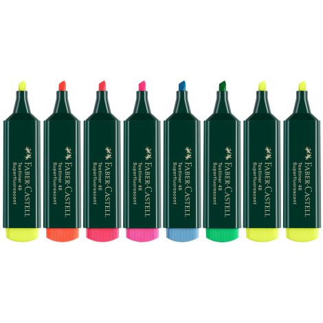 Zakreślacze Faber-Castell 48, 8 kolorów - 2