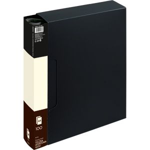 Teczka ofertowa Grand A4/100 koszulek, Czarna