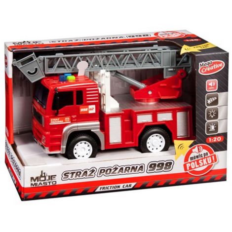 Auto Straż Pożarna Moje Miasto, 24x16x12 cm - 2