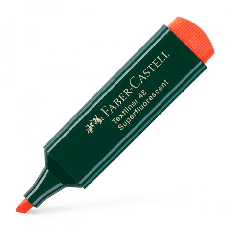 Zakreślacz Faber-Castell 48, pomarańczowy - 3