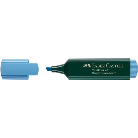 Zakreślacz Faber-Castell 48, niebieski