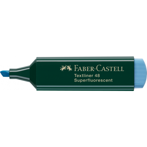 Zakreślacz Faber-Castell 48, niebieski - 4