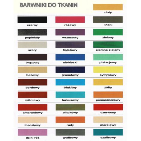 Barwnik do tkanin Jola, Amarantowy 10g - 2