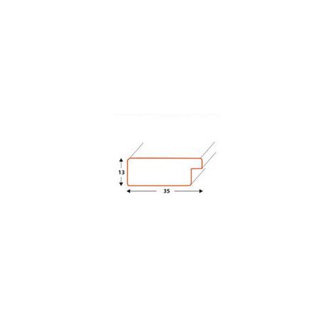 Ramka drewniana Icar DRL E 10 Żółta, 40x50cm - 3