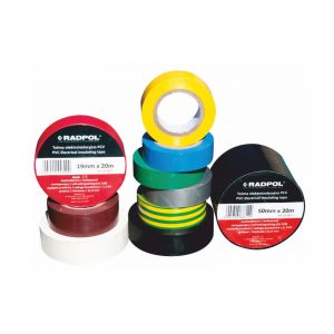 Taśma izolacyjna 15m x 15mm, Mix
