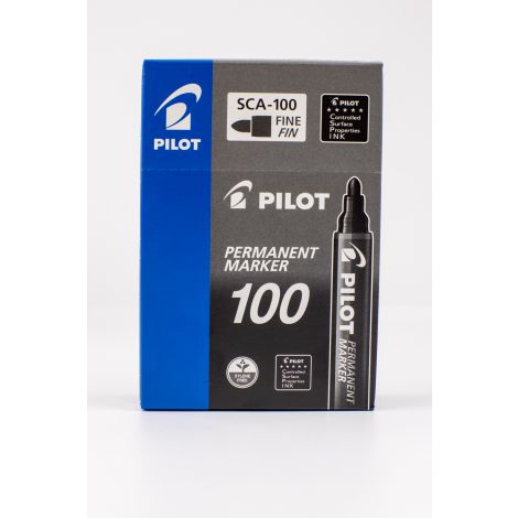 Marker permanentny Pilot SCA 100 czarny - 2