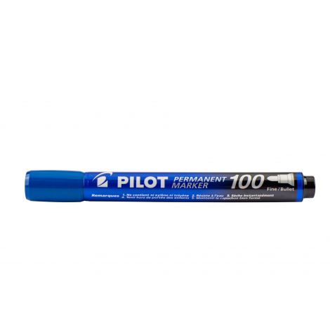 Marker permanentny Pilot SCA 100 niebieski - 2