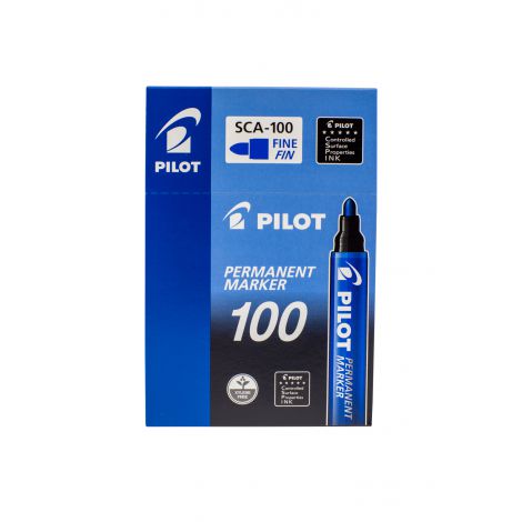 Marker permanentny Pilot SCA 100 niebieski - 4