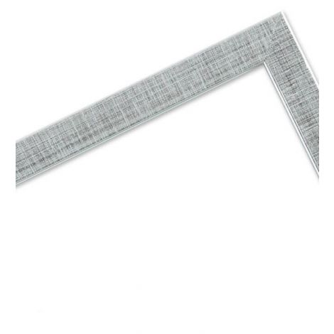 Ramka drewniana Icar Aga A S2 Srebrna, 13x18cm - 2