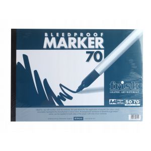 Blok do markerów Frisk Bleedproof Marker A4/50/70g