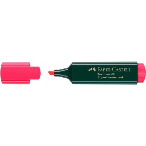 Zakreślacz Faber-Castell 48, czerwony