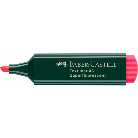 Zakreślacz Faber-Castell 48, czerwony - 4