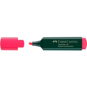 Zakreślacz Faber-Castell 48, czerwony