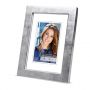 Ramka drewniana Icar Aga F Srebrna, 15x21cm - 2