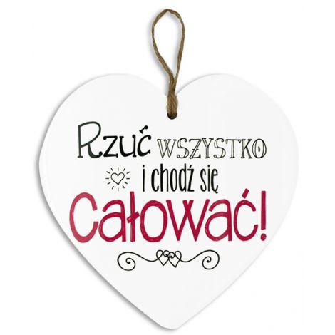 Zawieszka Serce Pan Dragon Rzuć wszystko