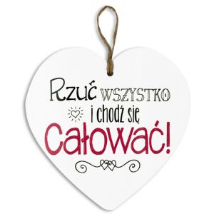 Zawieszka Serce Pan Dragon Rzuć wszystko