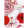 Rozety dekoracyjne Sweet Love, mix wzorów, 3 sztuki - 3
