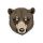 Maska Niedźwiedź, 31 x 31 cm