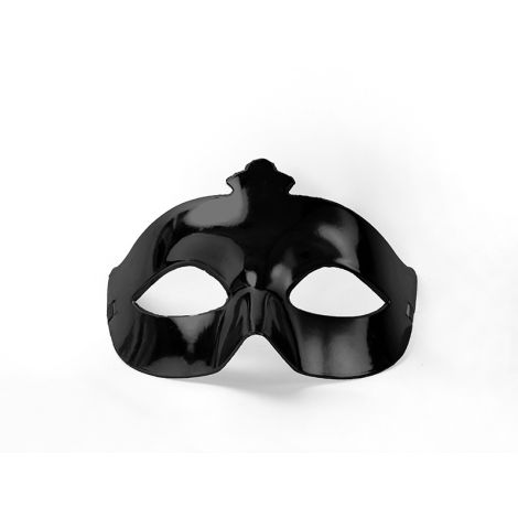 Maska Party, czarna, 24 x 8 cm
