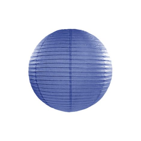Lampion papierowy, królewsko niebieski, 35cm