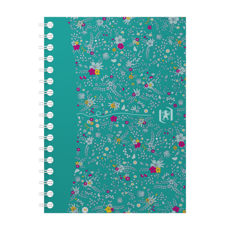 Kołozeszyt Oxford Floral A6/50 kratka - 3
