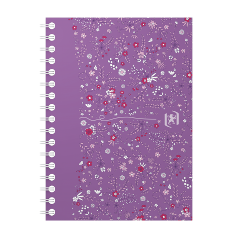 Kołozeszyt Oxford Floral A6/50 kratka - 7