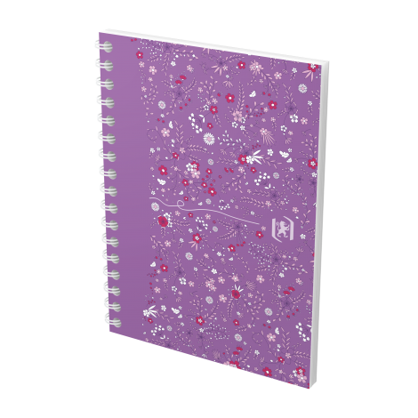 Kołozeszyt Oxford Floral A6/50 kratka - 6