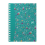Kołozeszyt Oxford Floral A6/50 kratka - 4