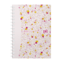 Kołozeszyt Oxford Floral A6/50 kratka - 10