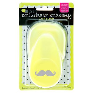 Dziurkacz ozdobny dpCraft 5cm Wąsy