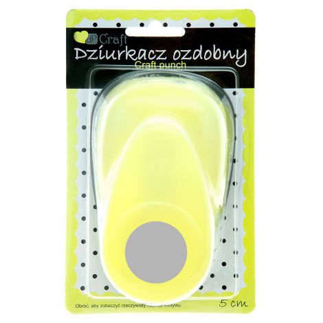 Dziurkacz ozdobny dpCraft 5cm Koło