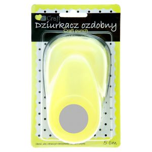 Dziurkacz ozdobny dpCraft 5cm Koło