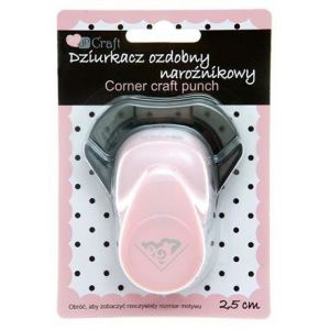 Dziurkacz ozdobny narożnikowy dpCraft 2,5cm Zaokrąglacz