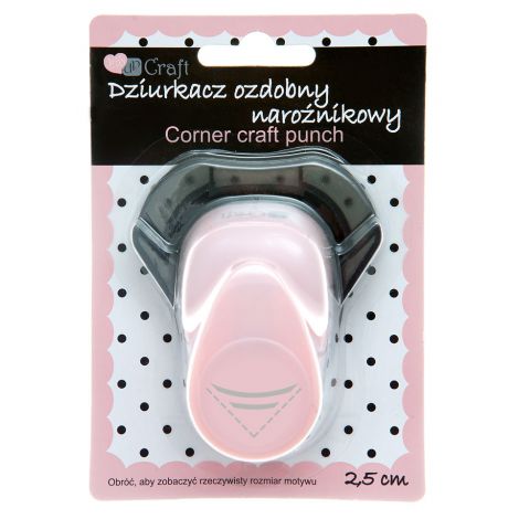 Dziurkacz ozdobny narożnikowy dpCraft 2,5cm Półksiężyc