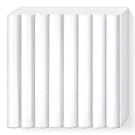 Kostka FIMO effect 57g, biały przeźroczysty, masa termoutwardzalna - 2