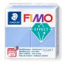Kostka FIMO effect 57g, niebieski, transp-perłowy, masa termoutwardzalna - 2