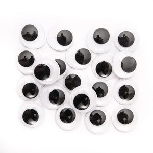 Samoprzylepne Oczy dpCraft ruchome 20mm, 20szt