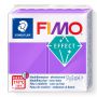 Kostka FIMO effect 57g, fioletowy przeźroczysty, masa termoutwardzalna - 2