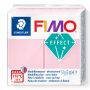 Kostka FIMO effect 57g, różowy kryształowy, masa termoutwardzalna - 2