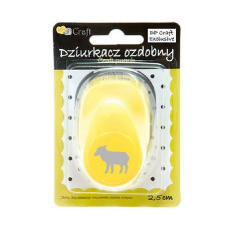 Dziurkacz ozdobny dpCraft 2,5cm Owieczka