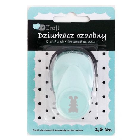 Dziurkacz ozdobny dpCraft 1,6cm Zając