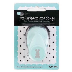 Dziurkacz ozdobny dpCraft 1,6cm Zając