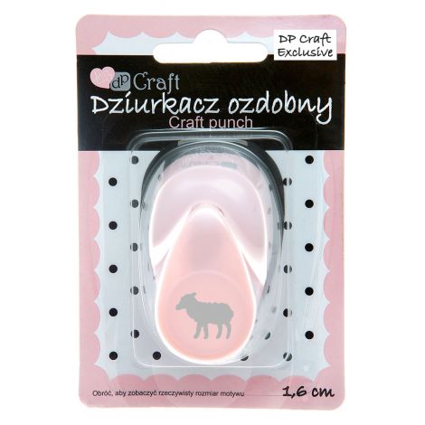 Dziurkacz ozdobny dpCraft 1,6cm Owieczka