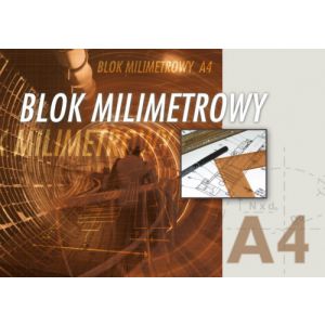 Blok milimetrowy Kreska A4/20