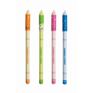 Długopis wymazywalny Happy Color Buźki, 0.5mm Niebieski