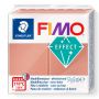 Kostka FIMO effect 57g, różany perłowy, masa termoutwardzalna - 2