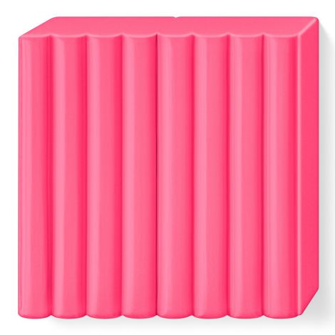 Kostka FIMO effect 57g, czerwony przeźroczysty, masa termoutwardzalna - 2