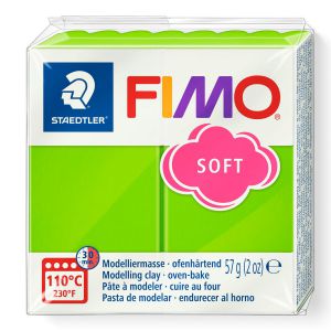 Kostka FIMO soft 57g, seledynowy, masa termoutwardzalna