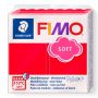 Kostka FIMO soft 57g, czerwony, masa termoutwardzalna - 2